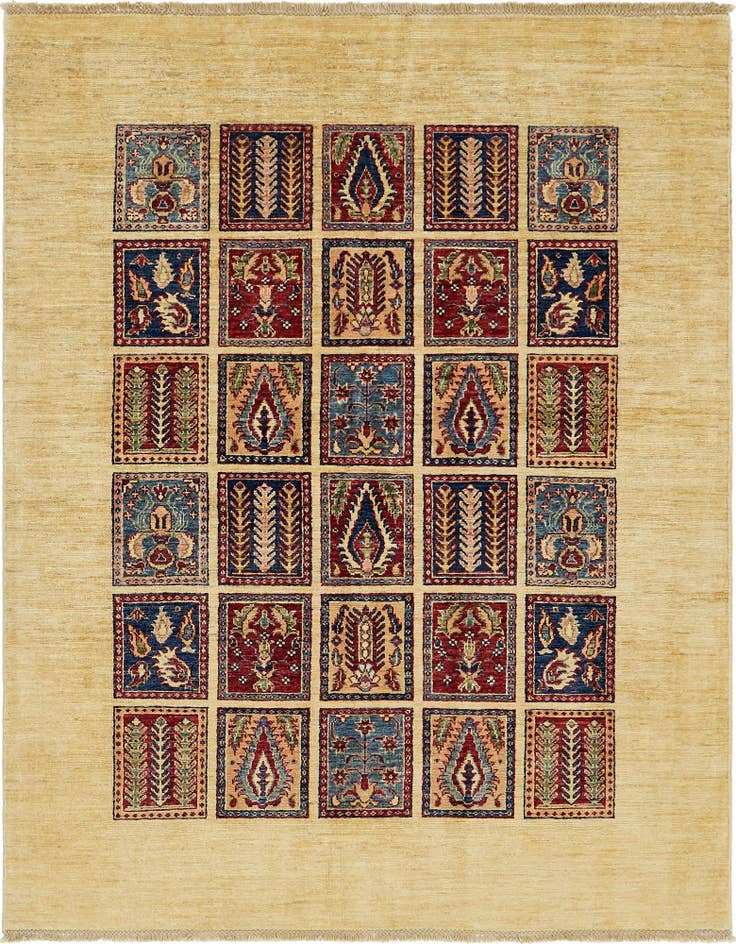 Detail image of 5' 4 x 6' 9 Hand Knotted Ariana Ziegler Rug