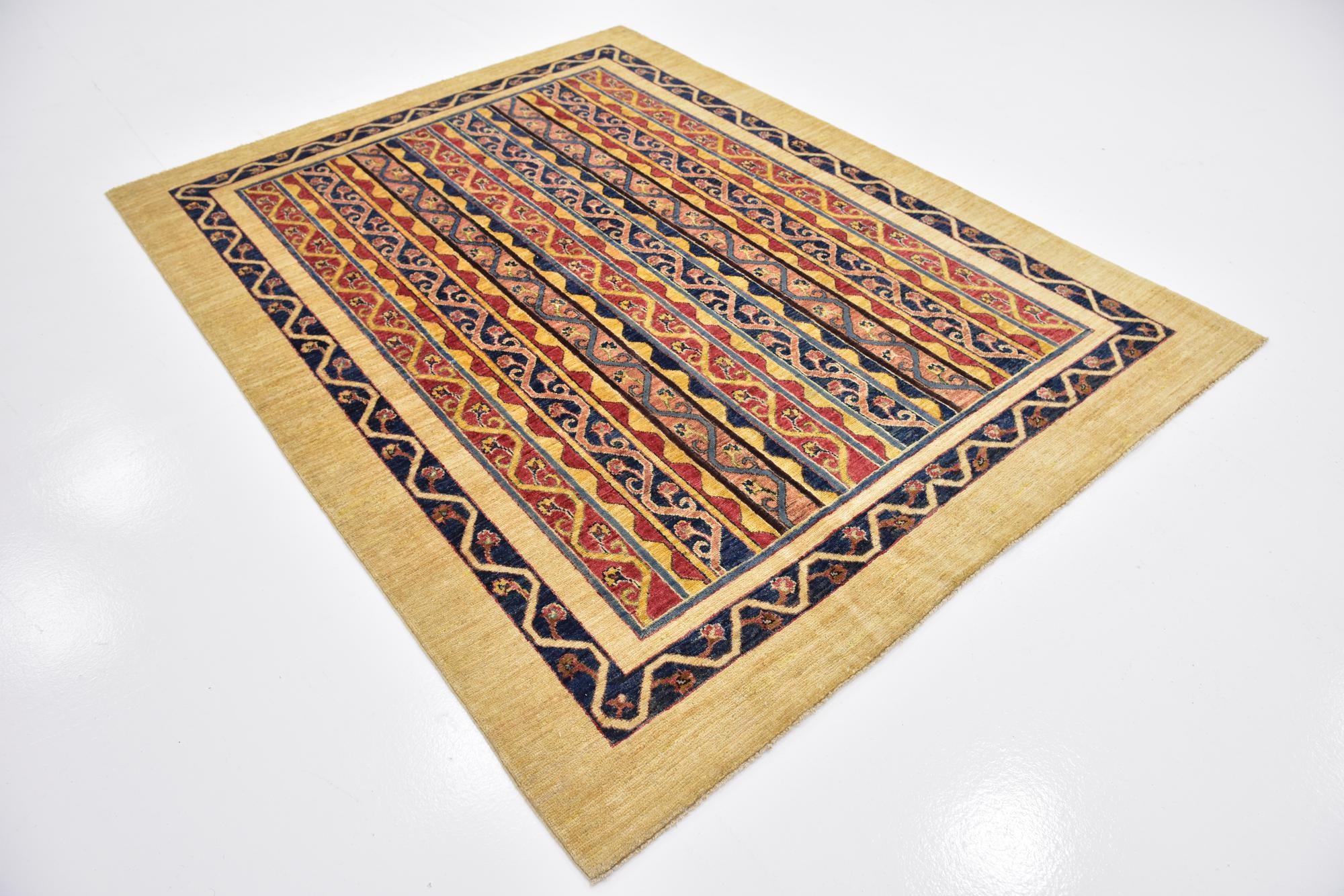 6' x 7' 10 Hand Knotted Ariana Ziegler Rug
