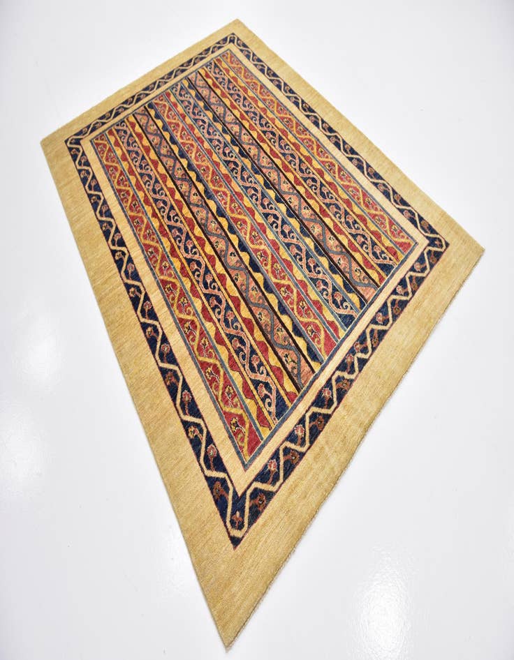 Detail image of 6' x 7' 10  Hand Knotted Ariana Ziegler Rug