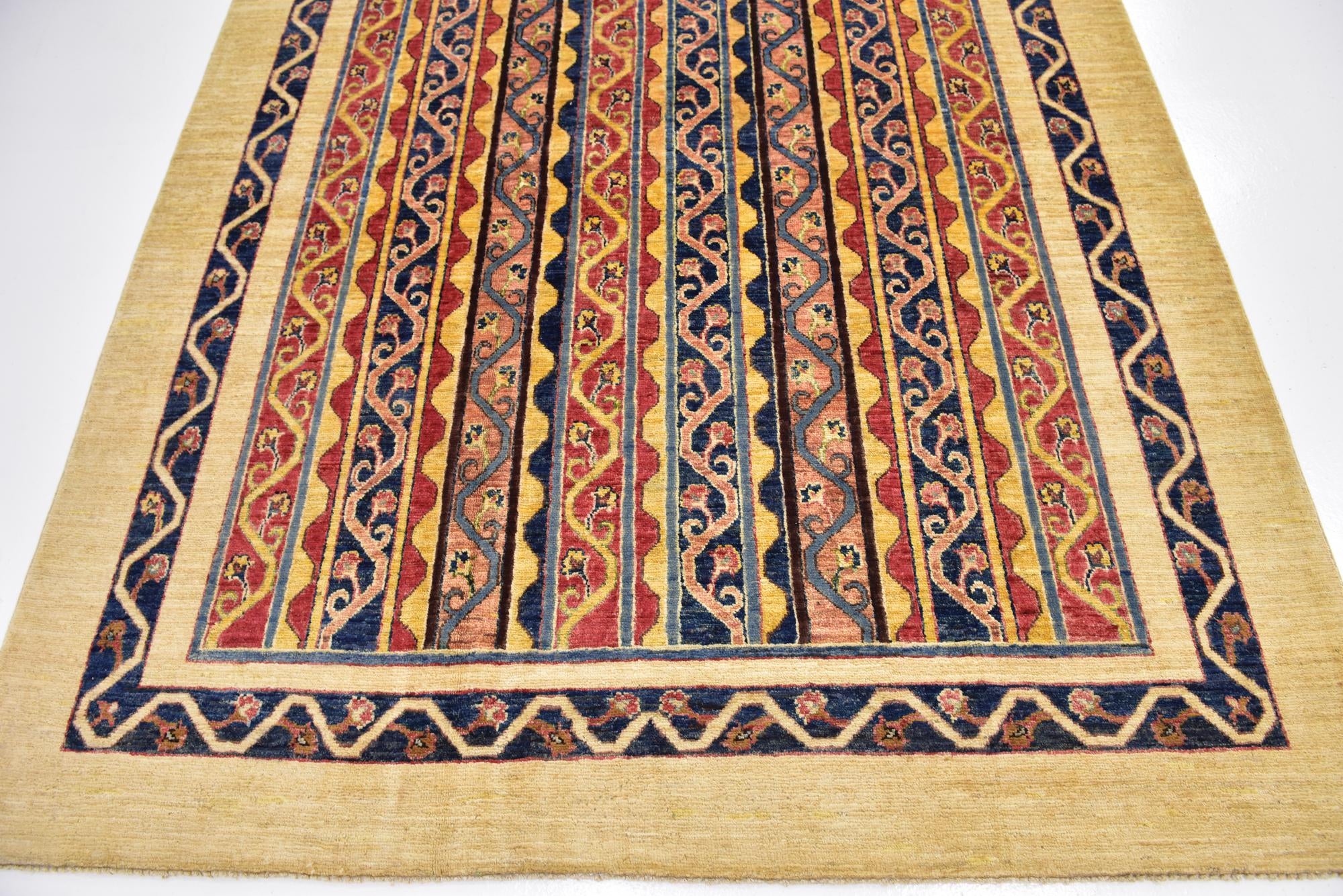 6' x 7' 10 Hand Knotted Ariana Ziegler Rug
