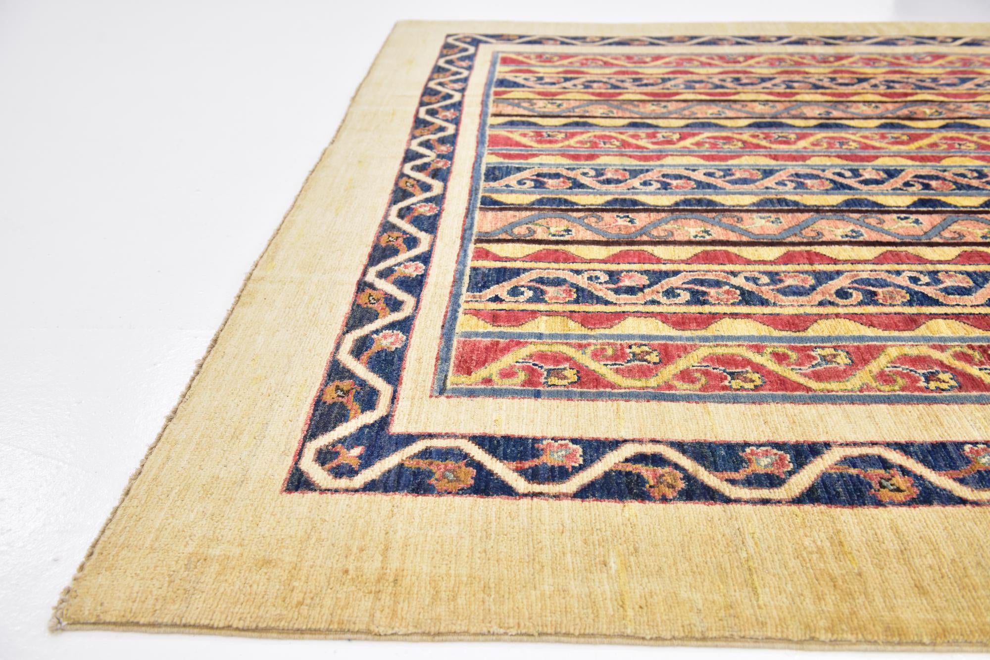 6' x 7' 10 Hand Knotted Ariana Ziegler Rug