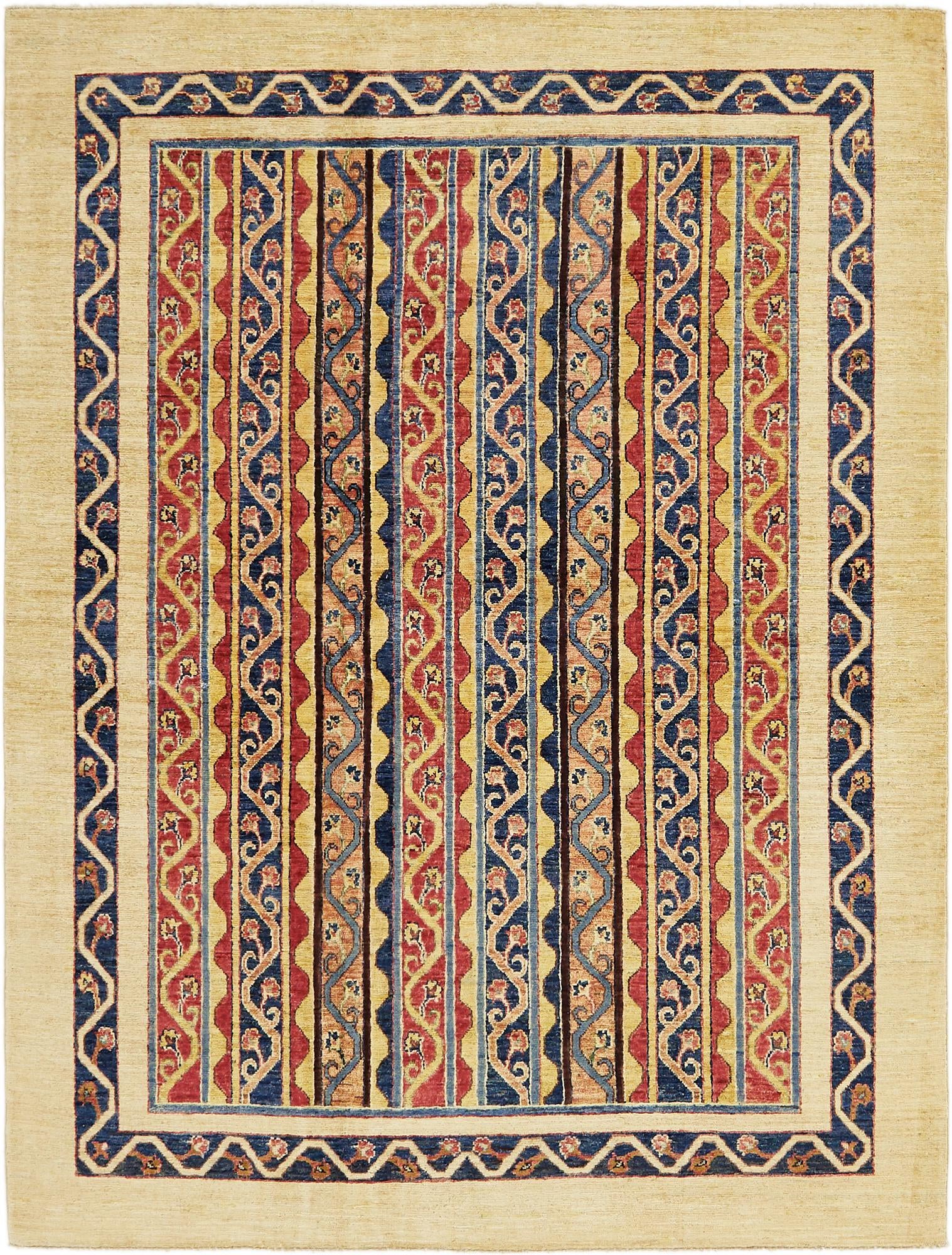 6' x 7' 10 Hand Knotted Ariana Ziegler Rug