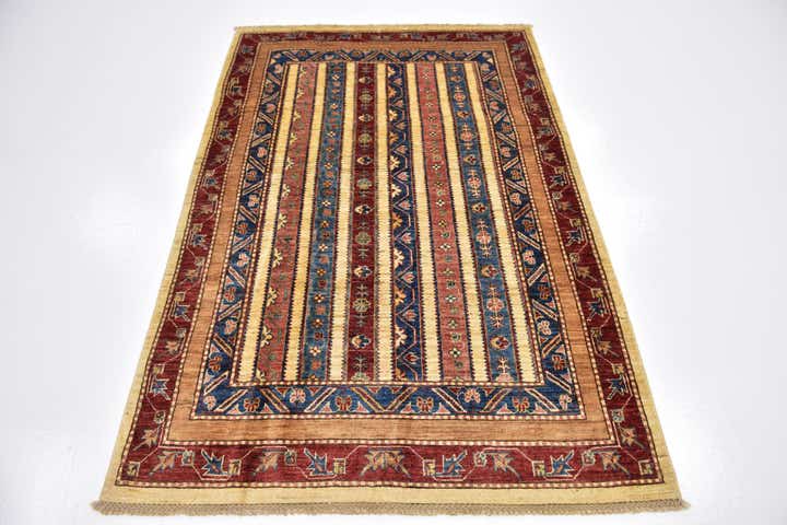 4' 2 x 6' 2 Hand Knotted Ariana Ziegler Rug