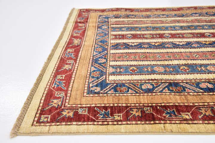 4' 2 x 6' 2 Hand Knotted Ariana Ziegler Rug