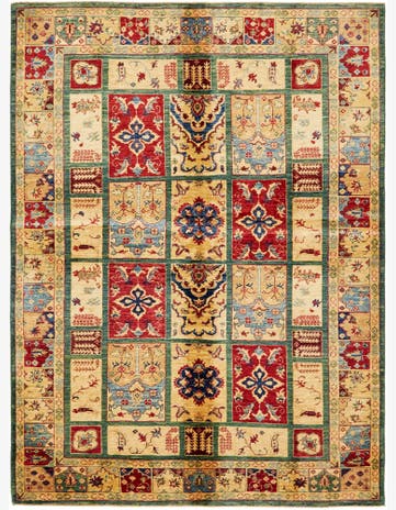 5' 7 x 7' 7 Hand Knotted Ariana Ziegler Rug