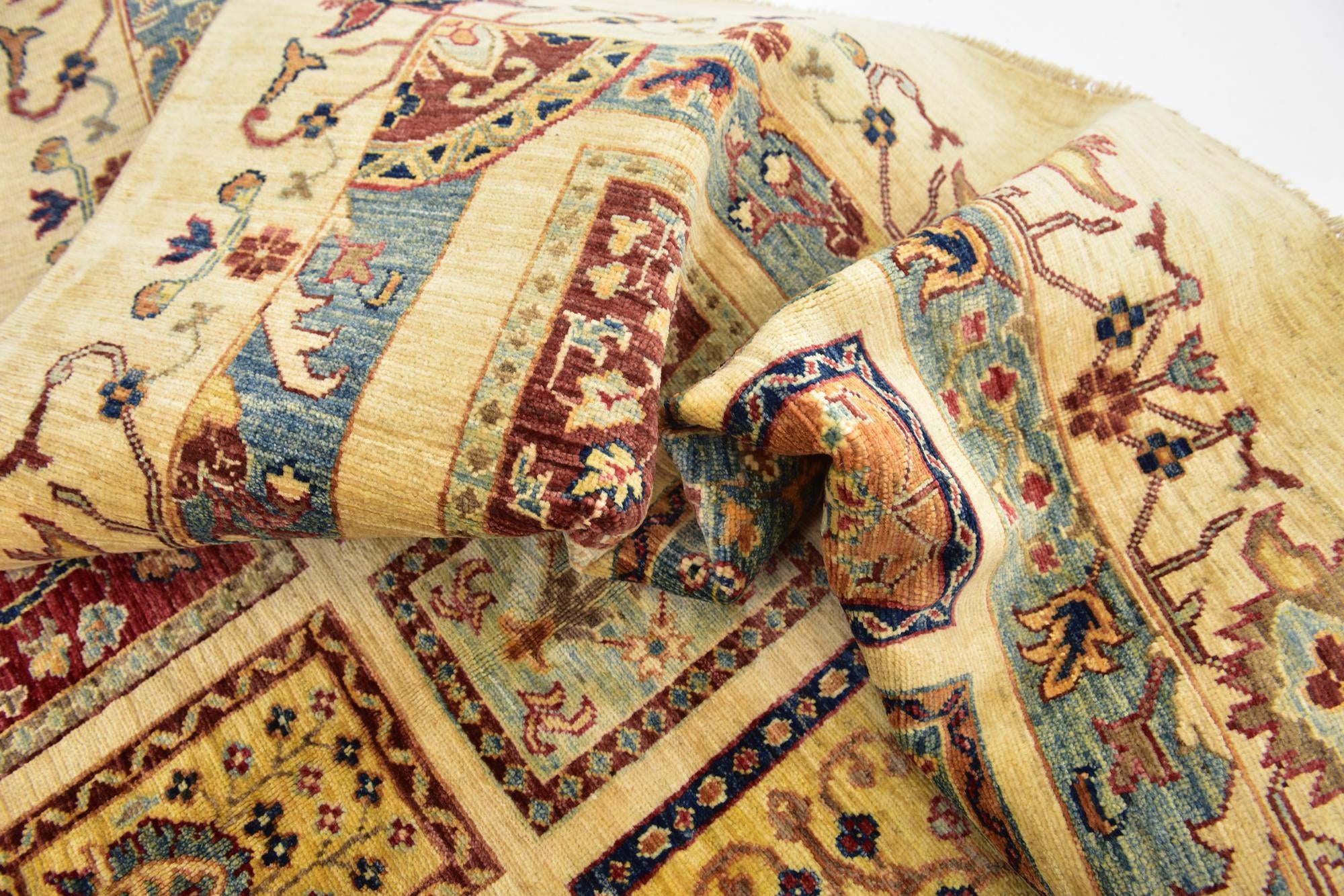 5' 7 x 7' 8 Hand Knotted Ariana Ziegler Rug