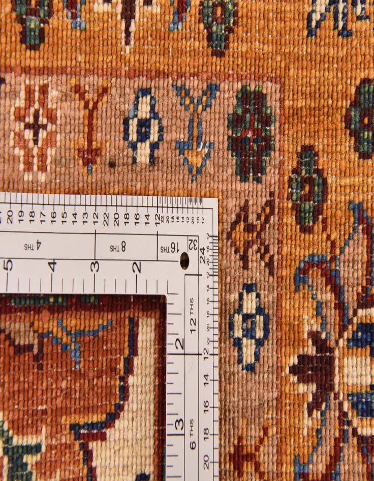 Detail image of 6' 9 x 9' 9  Hand Knotted Ariana Ziegler Rug