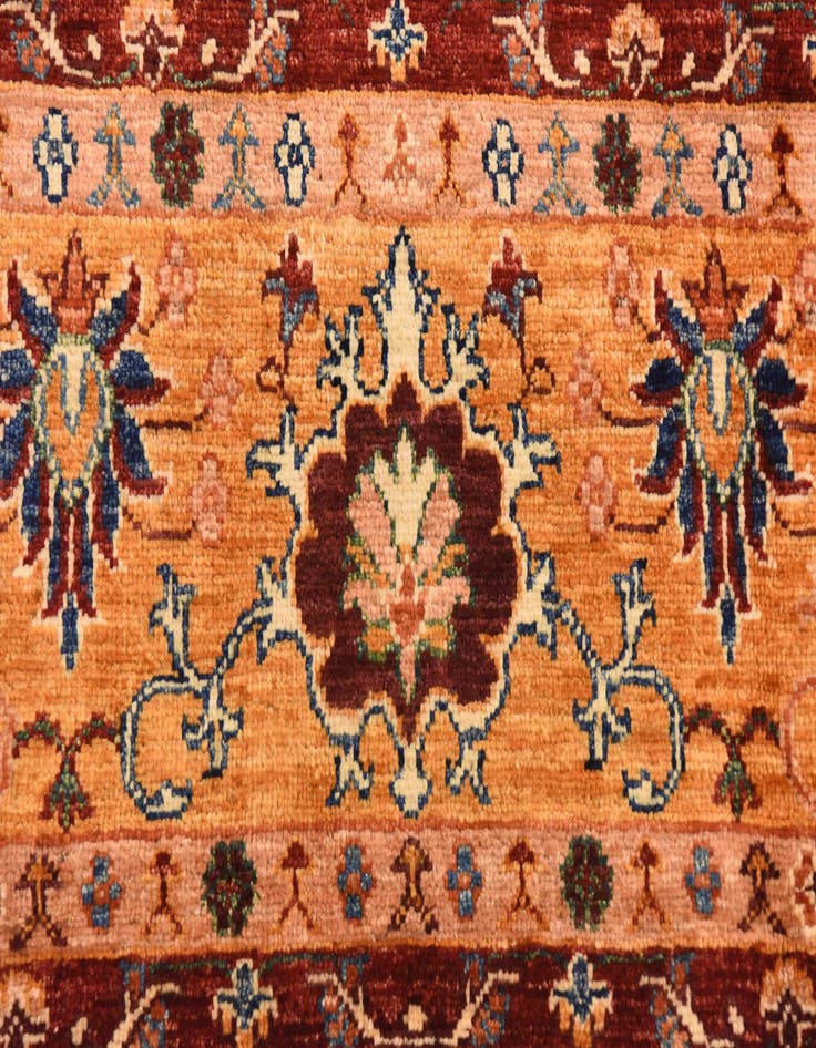 Detail image of 6' 9 x 9' 9  Hand Knotted Ariana Ziegler Rug