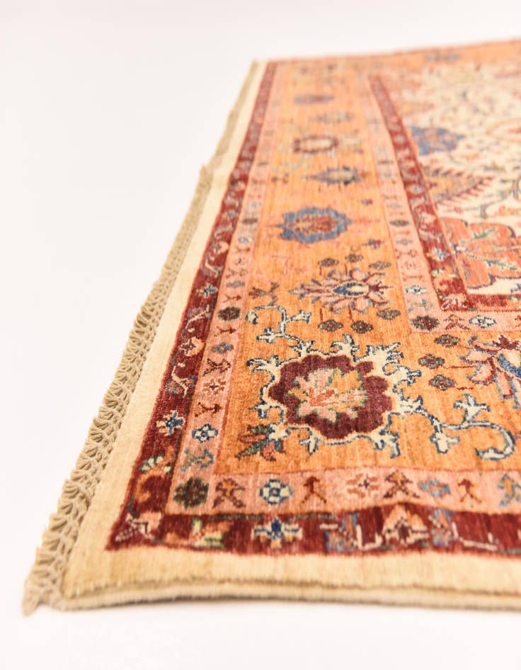 Detail image of 6' 9 x 9' 9  Hand Knotted Ariana Ziegler Rug