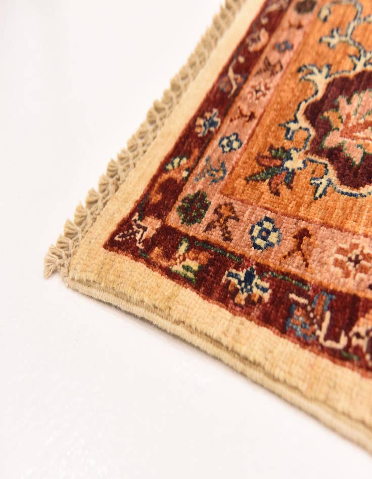 Detail image of 6' 9 x 9' 9  Hand Knotted Ariana Ziegler Rug