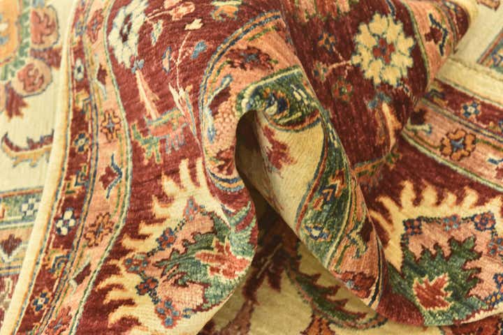 6' 10 x 9' 7 Hand Knotted Ariana Ziegler Rug