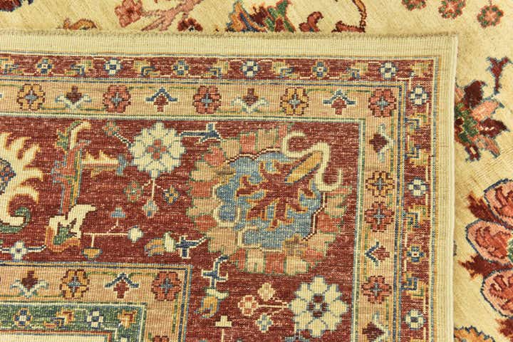 6' 10 x 9' 7 Hand Knotted Ariana Ziegler Rug