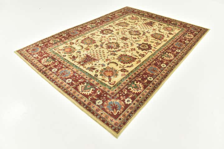 6' 10 x 9' 7 Hand Knotted Ariana Ziegler Rug