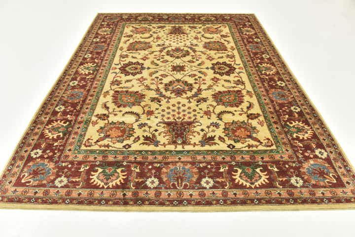 6' 10 x 9' 7 Hand Knotted Ariana Ziegler Rug