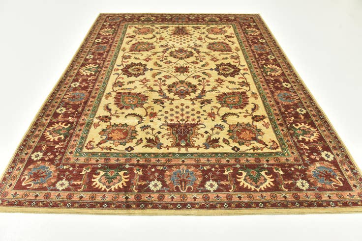 Detail image of 6' 10 x 9' 7 Hand Knotted Ariana Ziegler Rug