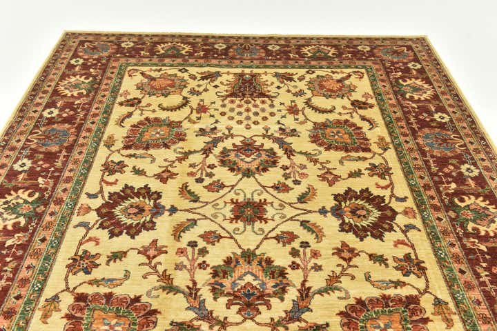 6' 10 x 9' 7 Hand Knotted Ariana Ziegler Rug