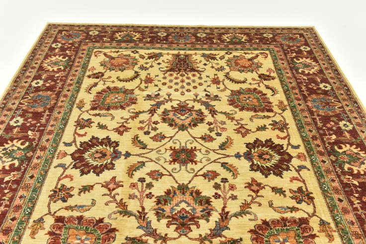 Detail image of 6' 10 x 9' 7 Hand Knotted Ariana Ziegler Rug