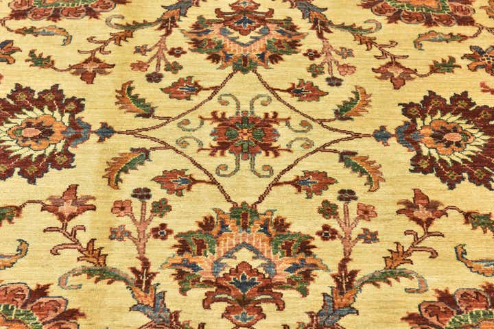6' 10 x 9' 7 Hand Knotted Ariana Ziegler Rug