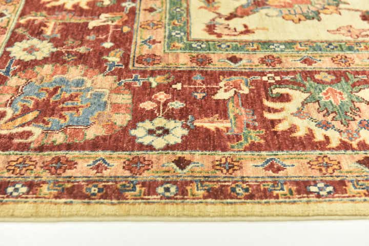 6' 10 x 9' 7 Hand Knotted Ariana Ziegler Rug