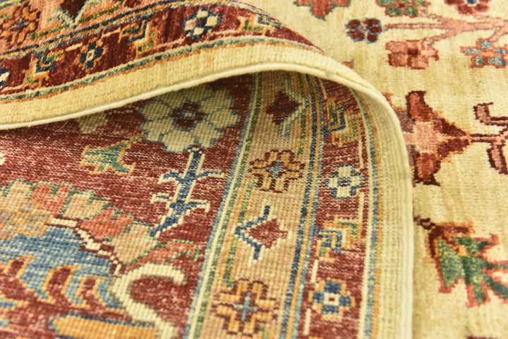 6' 10 x 9' 7 Hand Knotted Ariana Ziegler Rug