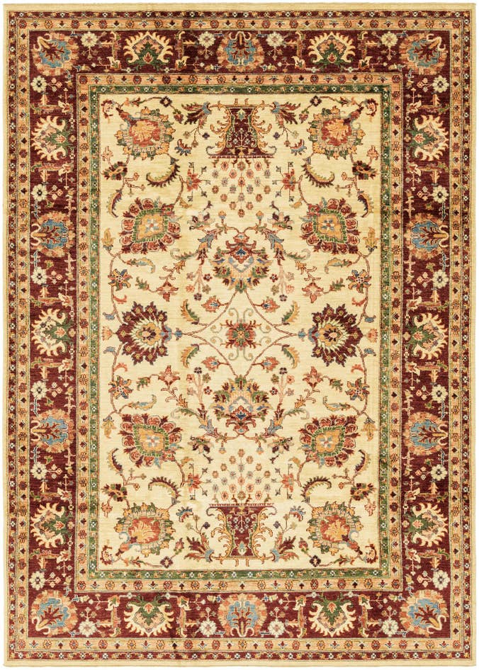 Detail image of 6' 10 x 9' 7 Hand Knotted Ariana Ziegler Rug