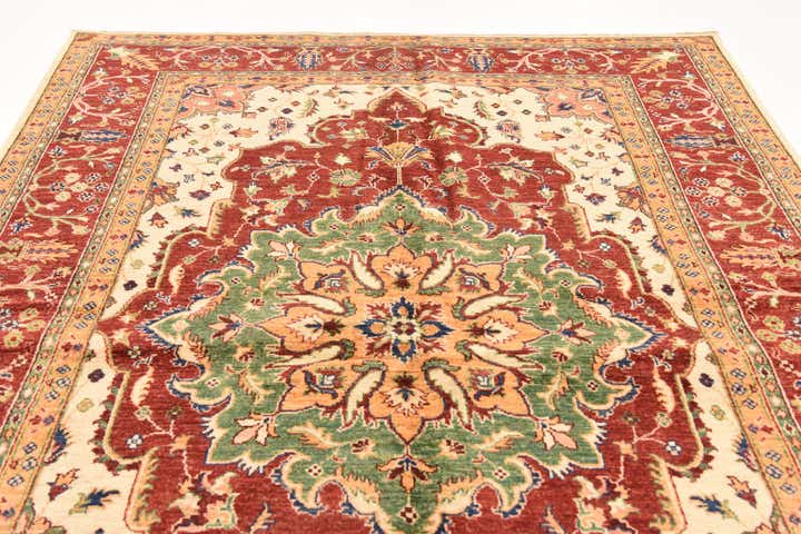 5' 7 x 8' 1 Hand Knotted Ariana Ziegler Oriental Rug