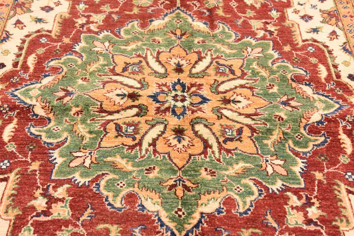 5' 7 x 8' 1 Hand Knotted Ariana Ziegler Oriental Rug