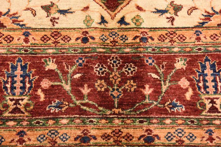 5' 7 x 8' 1 Hand Knotted Ariana Ziegler Oriental Rug