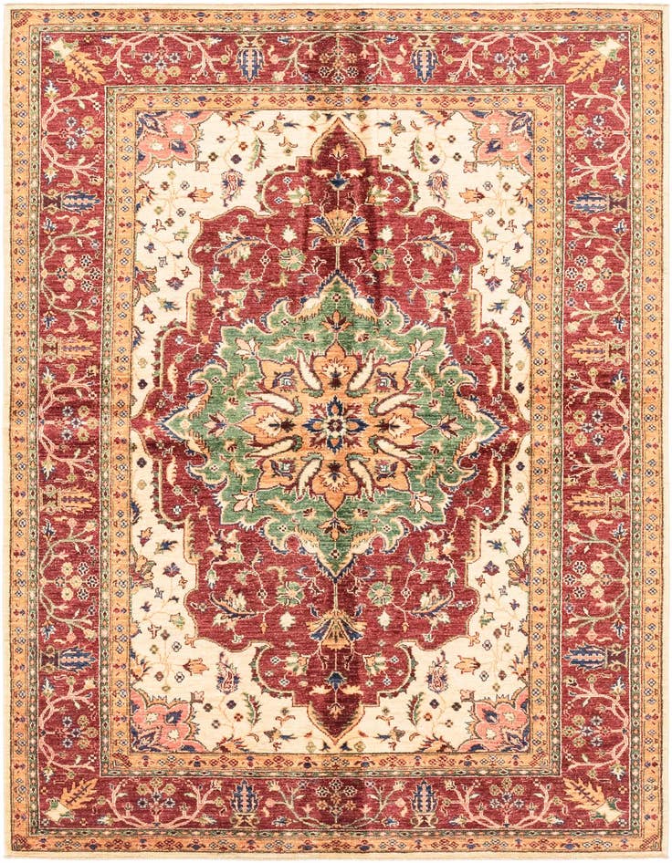 Detail image of 5' 7 x 8' 1 Hand Knotted Ariana Ziegler Oriental Rug