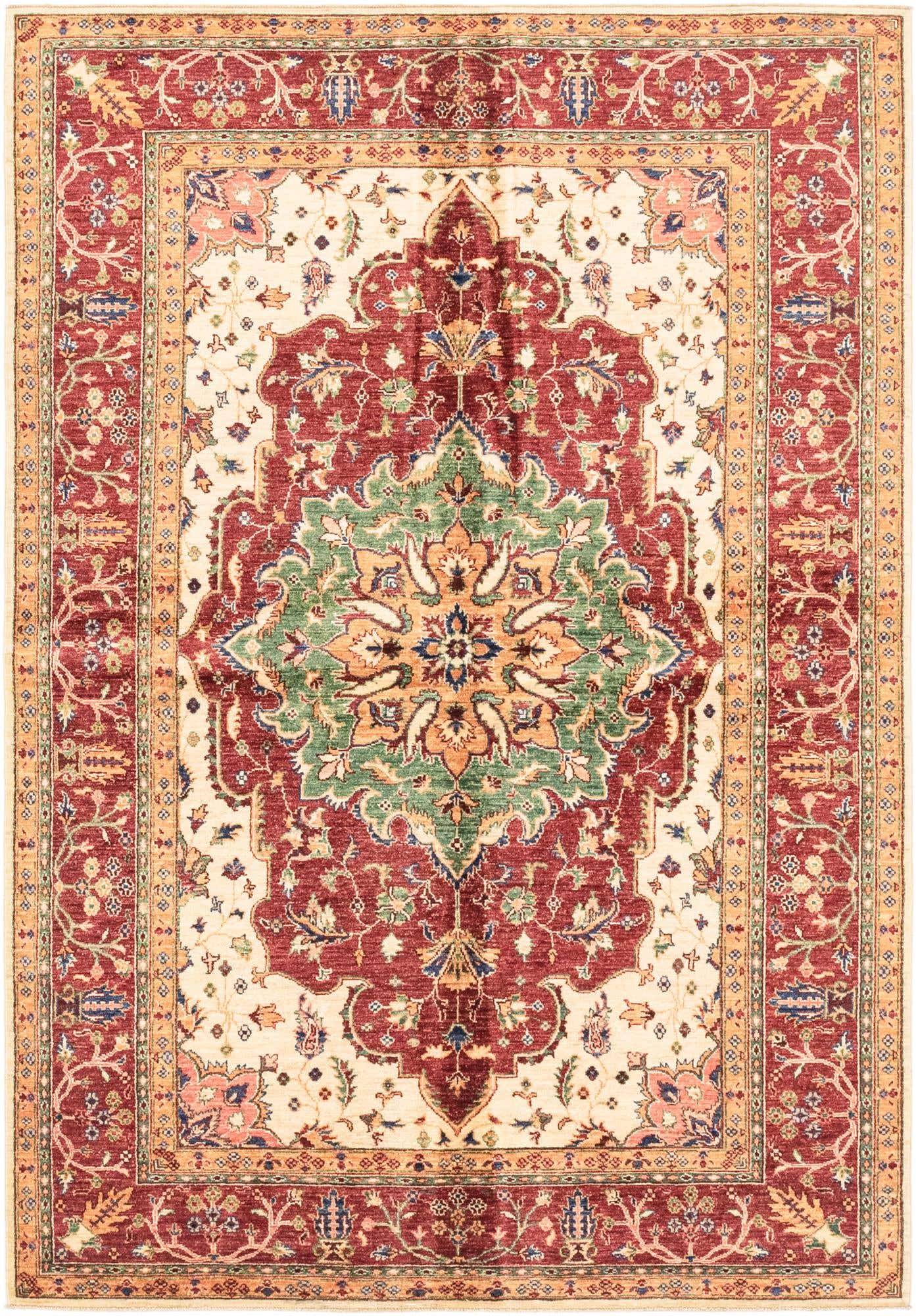 5' 7 x 8' 1 Hand Knotted Ariana Ziegler Oriental Rug