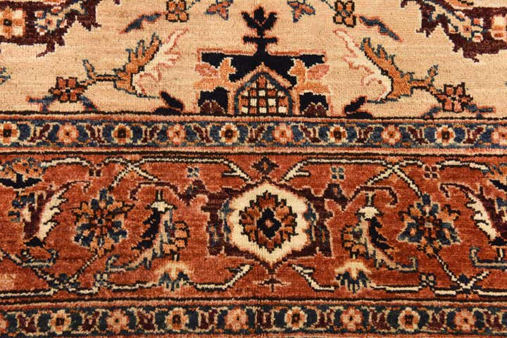 5' 7 x 8' Hand Knotted Ariana Ziegler Oriental Rug