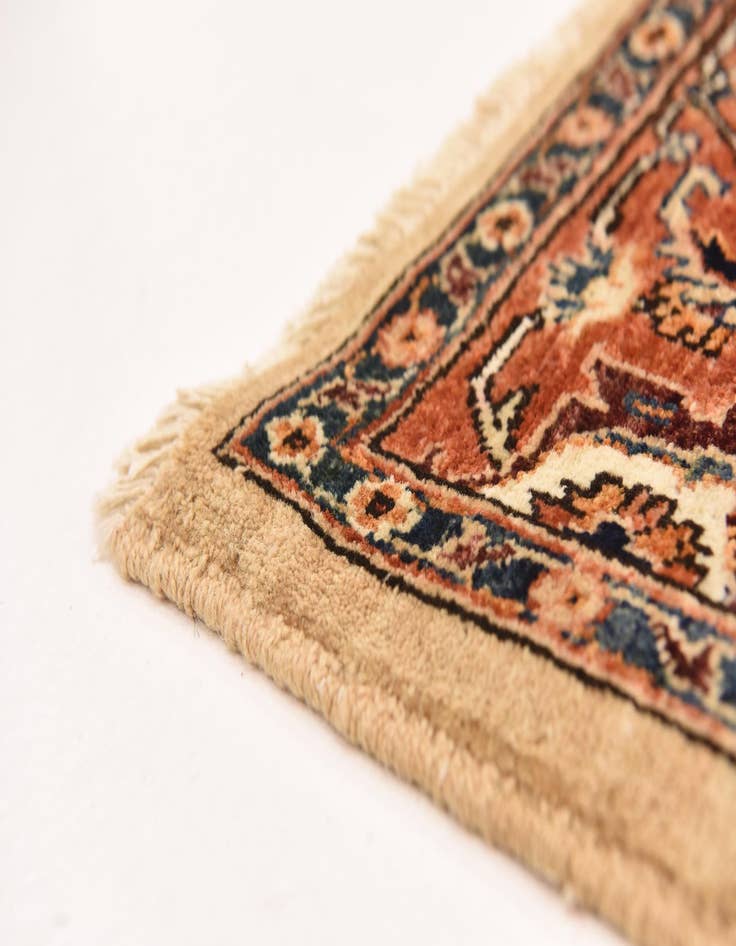 Detail image of 5' 7 x 8'  Hand Knotted Ariana Ziegler Oriental Rug