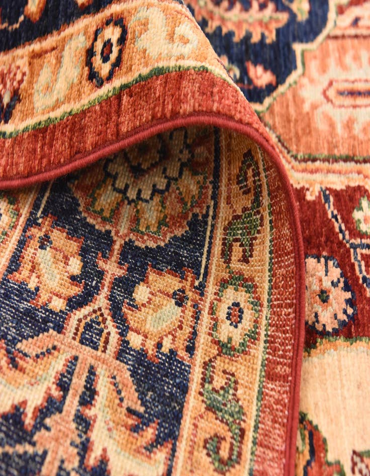 Detail image of 5' 6 x 8' 1  Hand Knotted Ariana Ziegler Rug