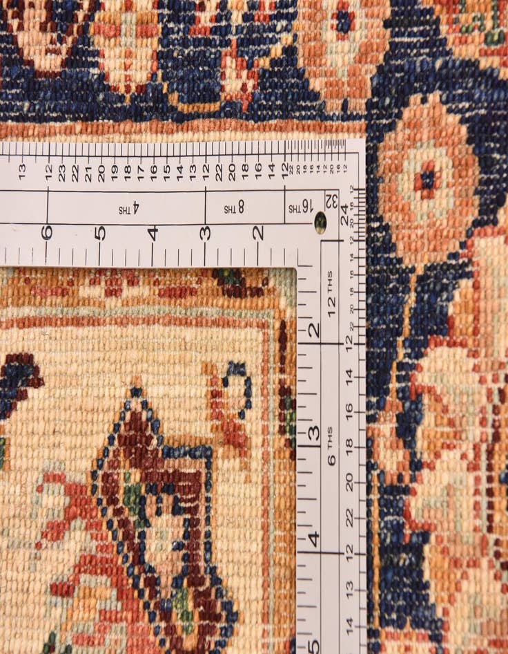 Detail image of 5' 6 x 8' 1  Hand Knotted Ariana Ziegler Rug