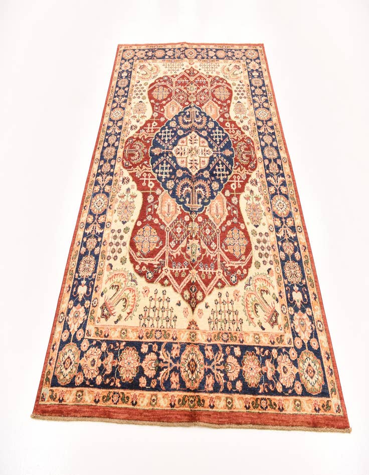 Detail image of 5' 6 x 8' 1  Hand Knotted Ariana Ziegler Rug