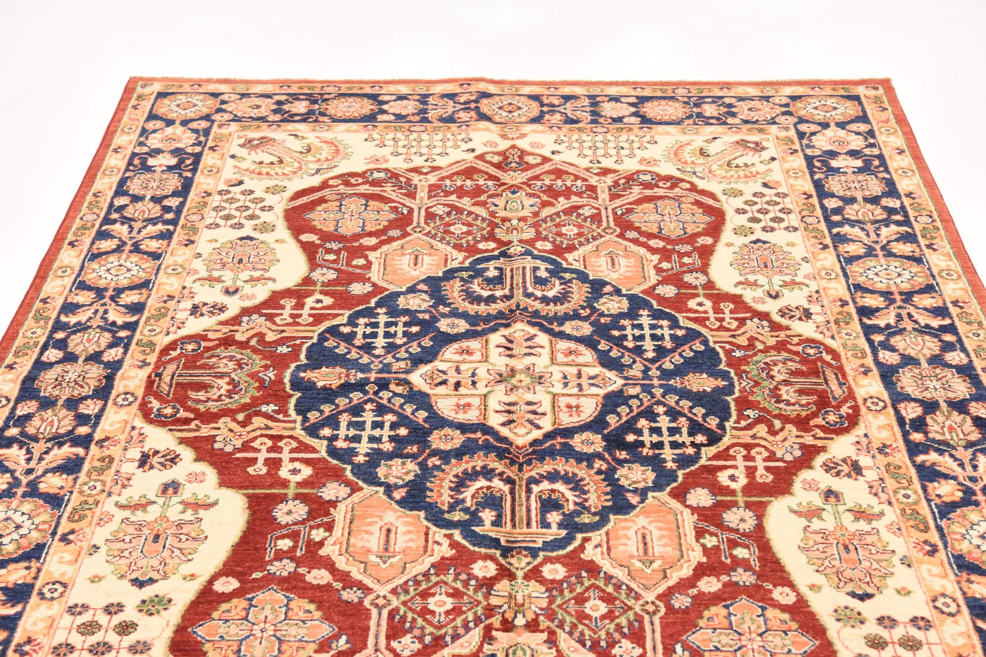 5' 6 x 8' 1 Hand Knotted Ariana Ziegler Rug