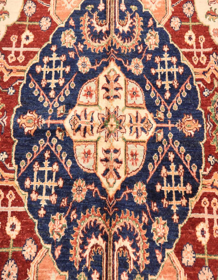 Detail image of 5' 6 x 8' 1  Hand Knotted Ariana Ziegler Rug