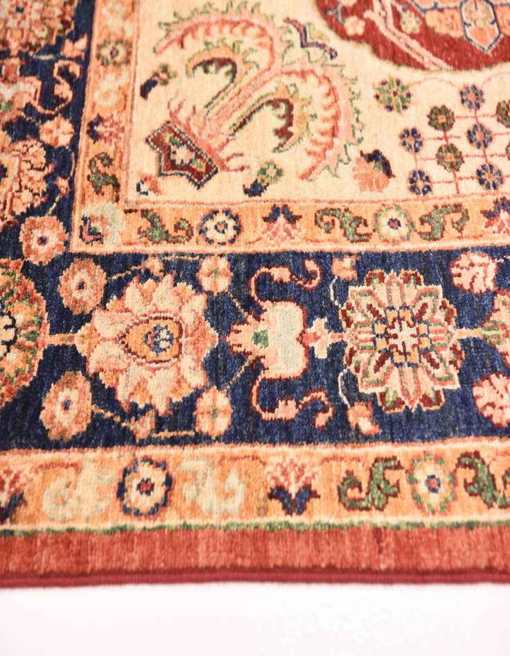 Detail image of 5' 6 x 8' 1  Hand Knotted Ariana Ziegler Rug