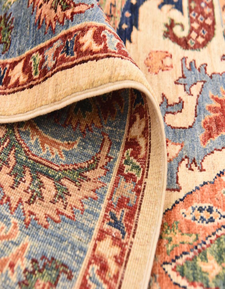Detail image of 5' 7 x 8'  Hand Knotted Ariana Ziegler Rug
