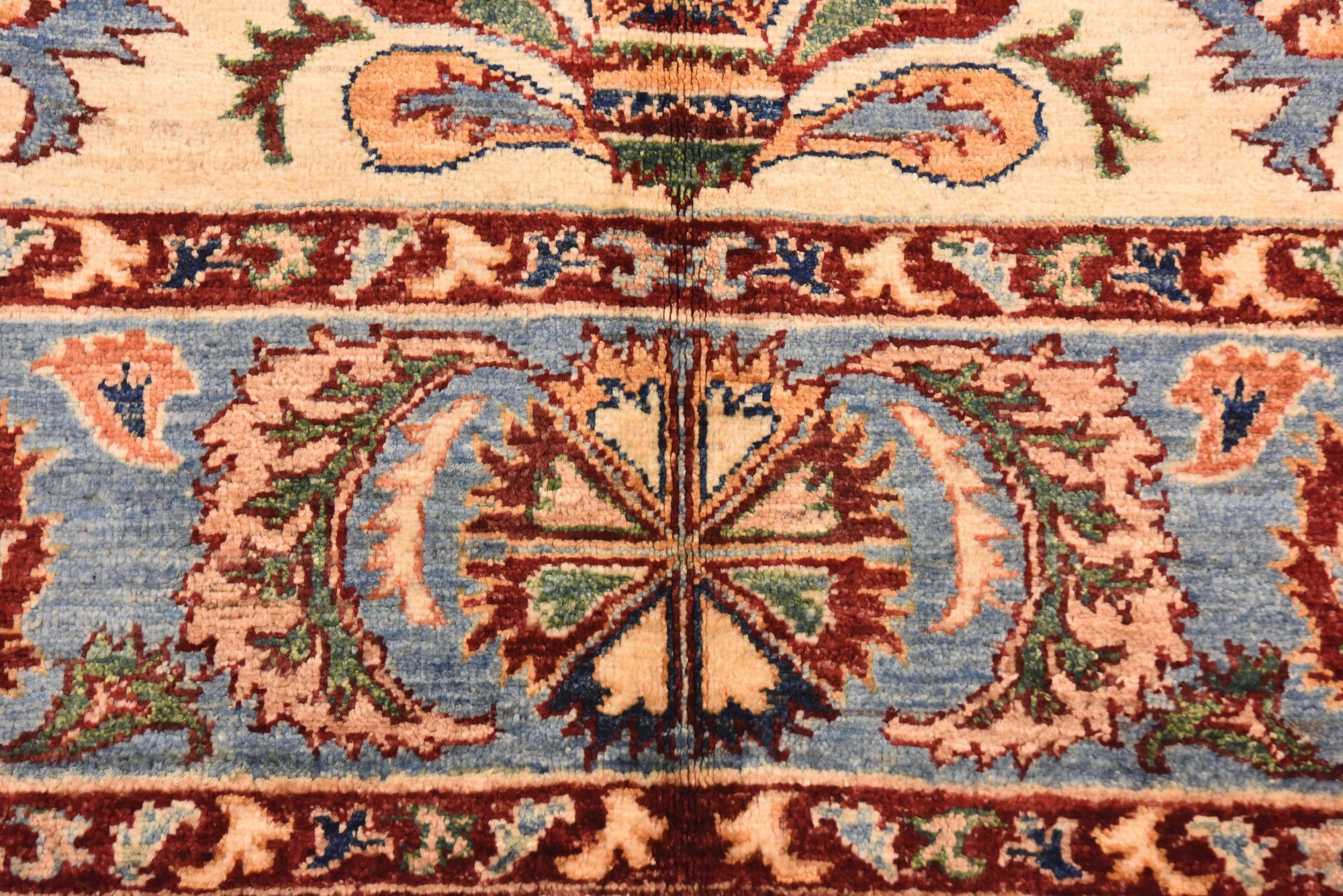 5' 7 x 8' Hand Knotted Ariana Ziegler Rug