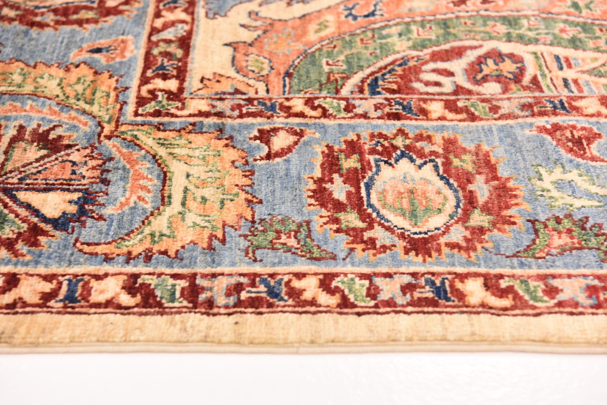 5' 7 x 8' Hand Knotted Ariana Ziegler Rug
