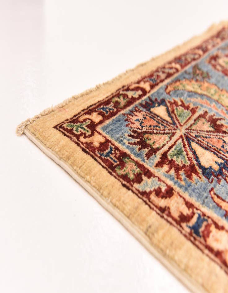 Detail image of 5' 7 x 8'  Hand Knotted Ariana Ziegler Rug