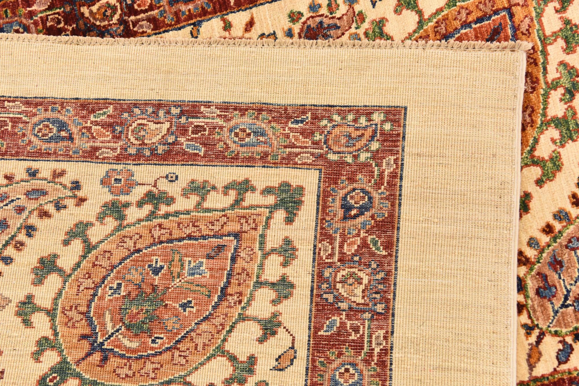 5' 3 x 6' 6 Hand Knotted Ariana Ziegler Rug