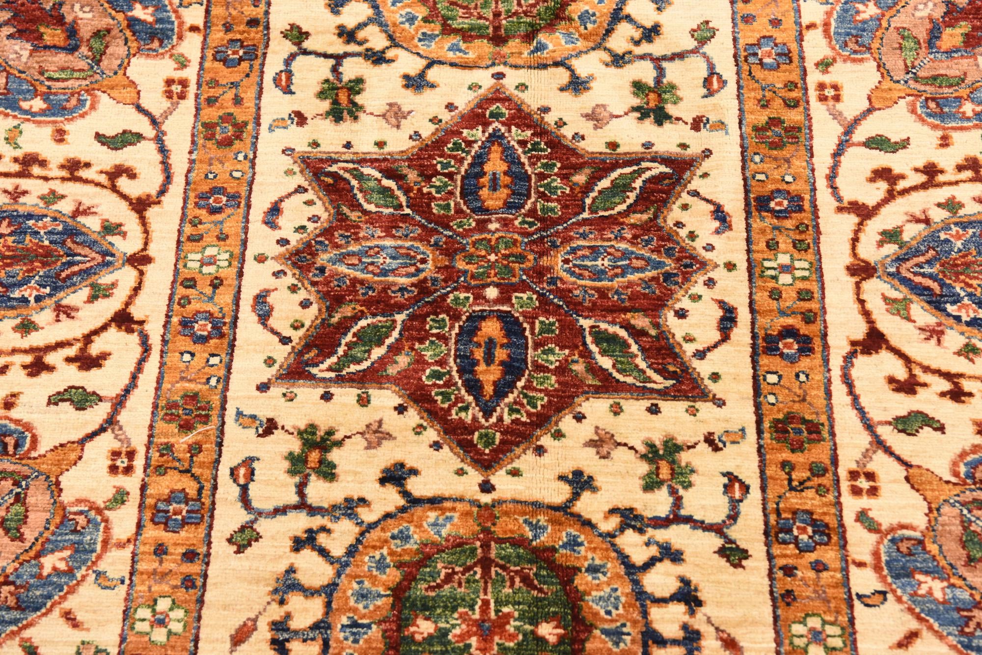 5' 3 x 6' 6 Hand Knotted Ariana Ziegler Rug