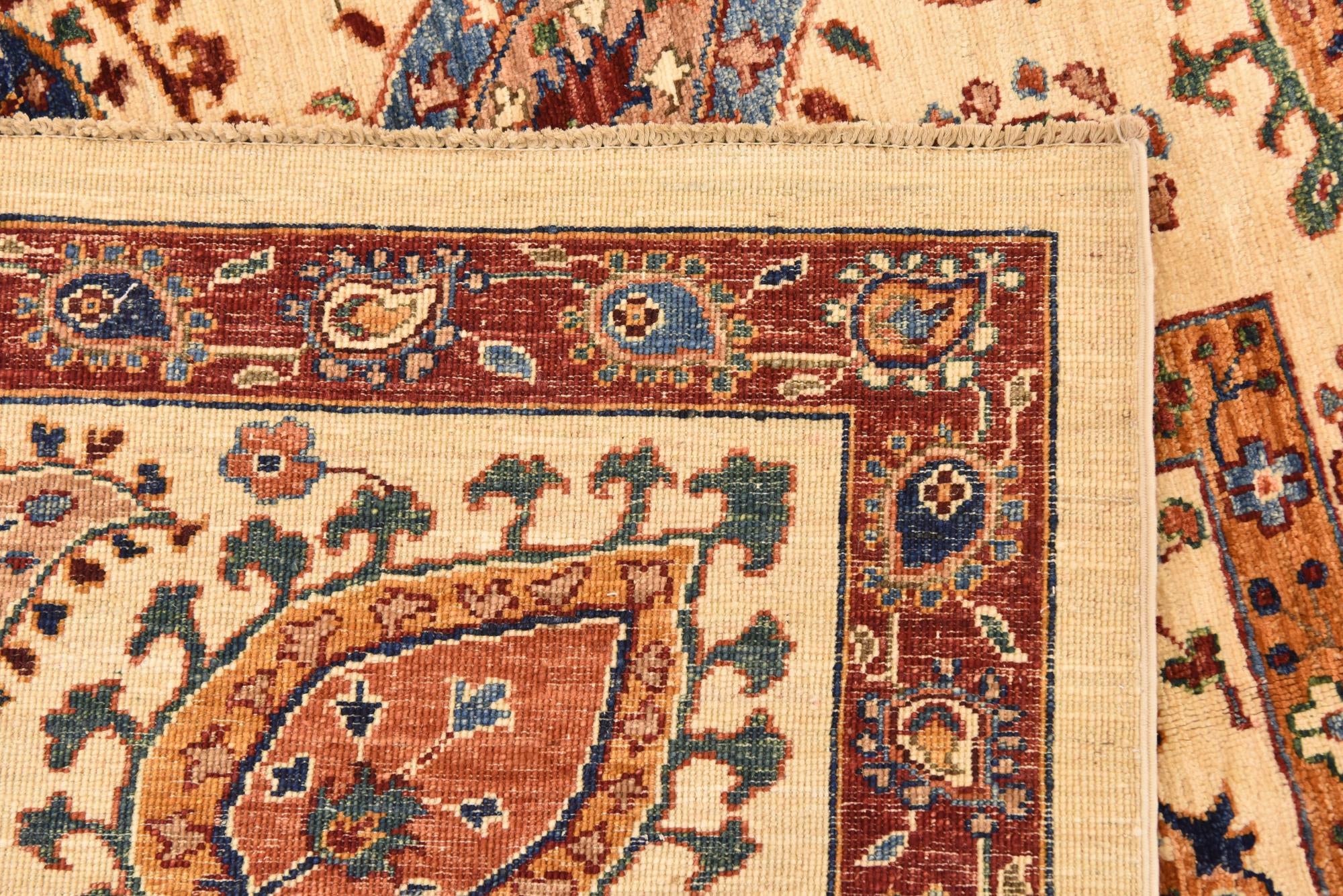 5' 1 x 6' 5 Hand Knotted Ariana Ziegler Rug