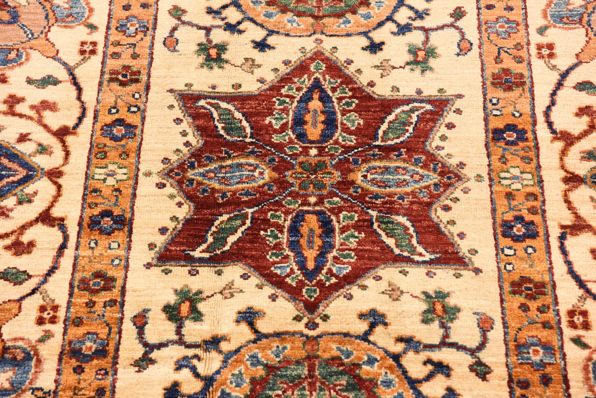 5' 1 x 6' 5 Hand Knotted Ariana Ziegler Rug