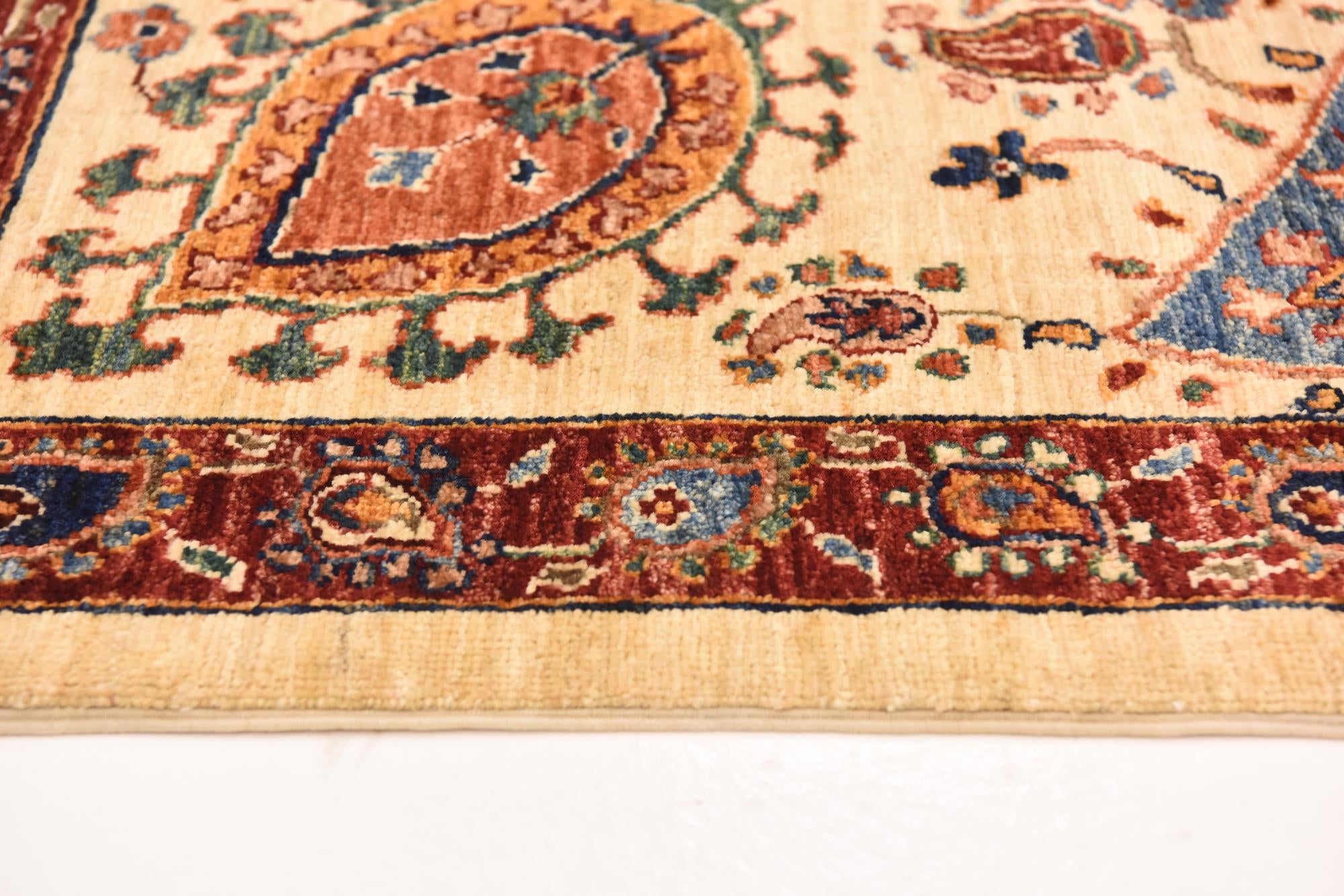 5' 1 x 6' 5 Hand Knotted Ariana Ziegler Rug