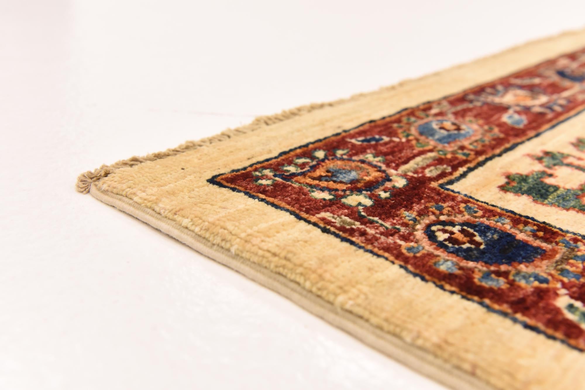 5' 1 x 6' 5 Hand Knotted Ariana Ziegler Rug