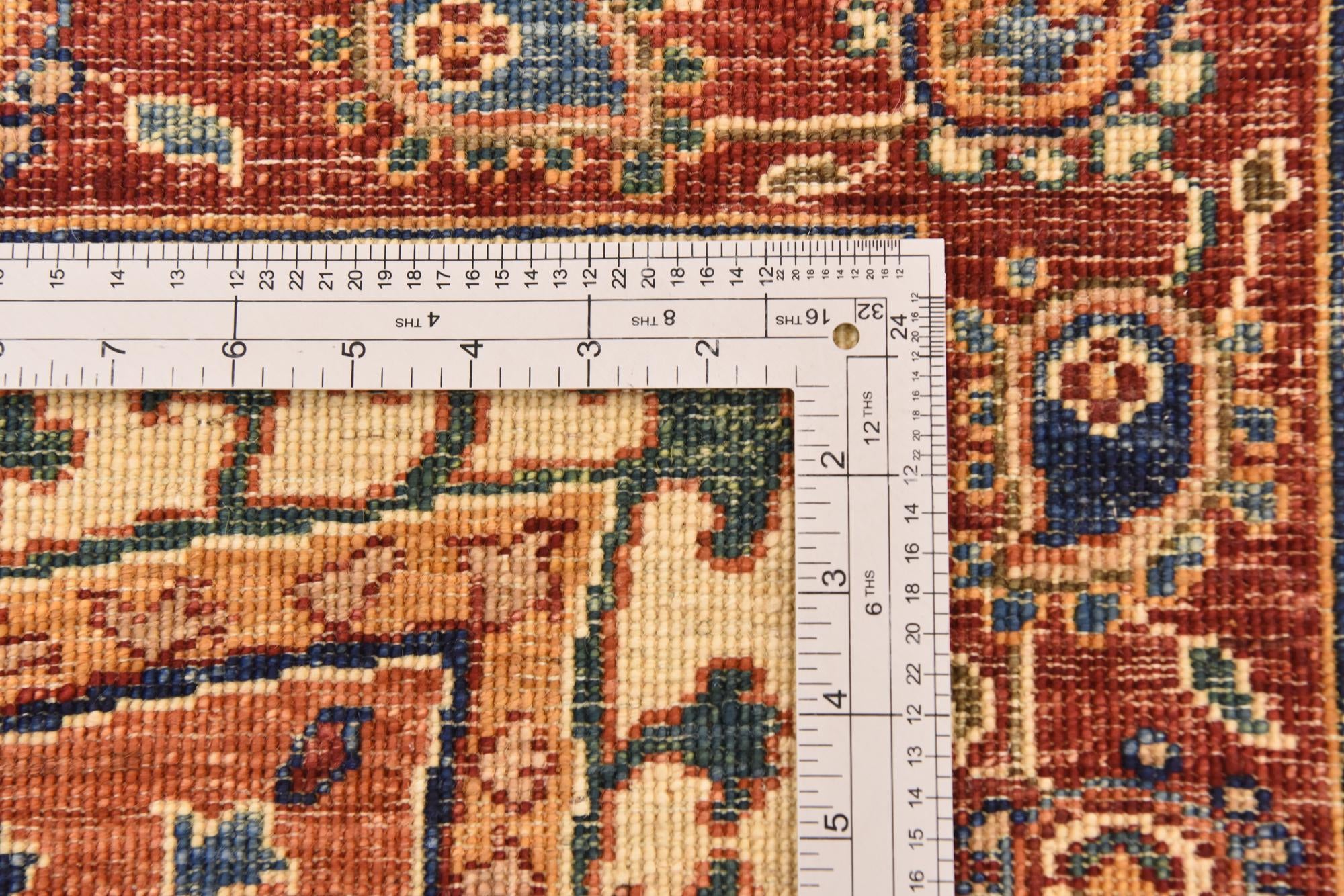 4' 11 x 6' 5 Hand Knotted Ariana Ziegler Rug