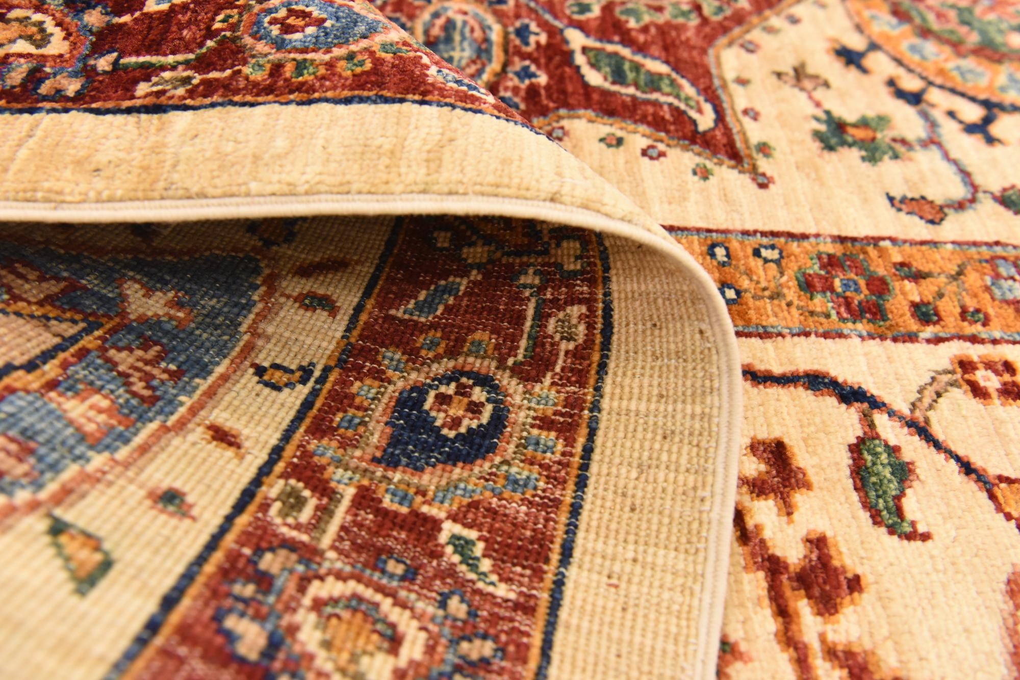 4' 11 x 6' 5 Hand Knotted Ariana Ziegler Rug